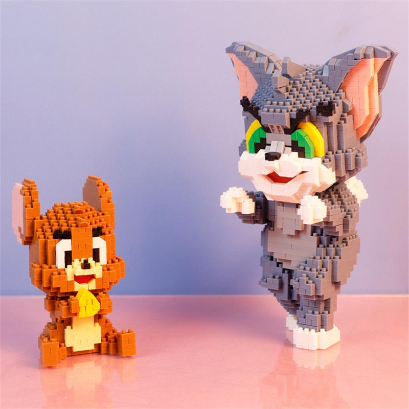 Lego de Montar Tom e Jerry