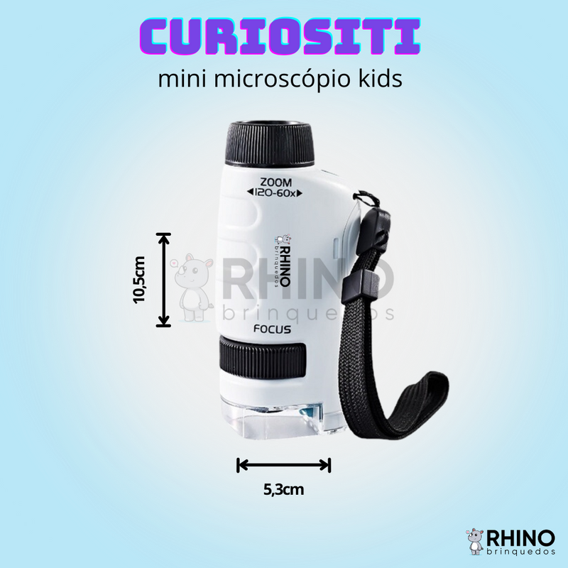 Microscópio Portátil - Curiositi™