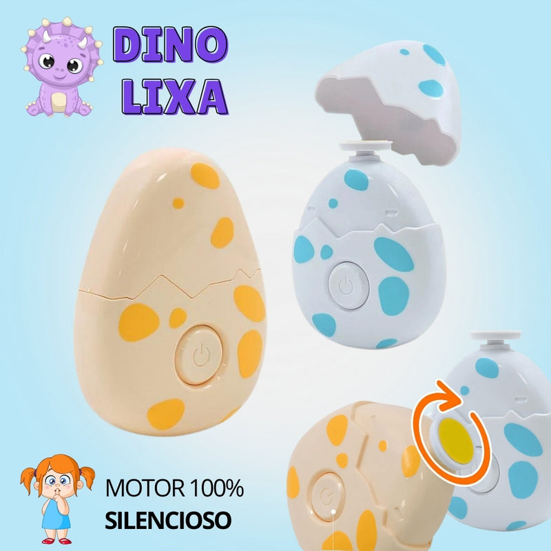 DinoLixa -  A Lixadeira de Unha Infantil 100% Silencioso