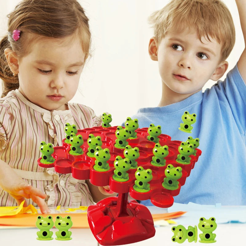 Brinquedo Educacional BalanceFrog - Equilibrando Sapinhos