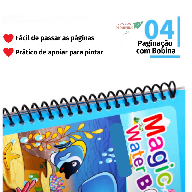 Livro Mágico Pinta e Apaga