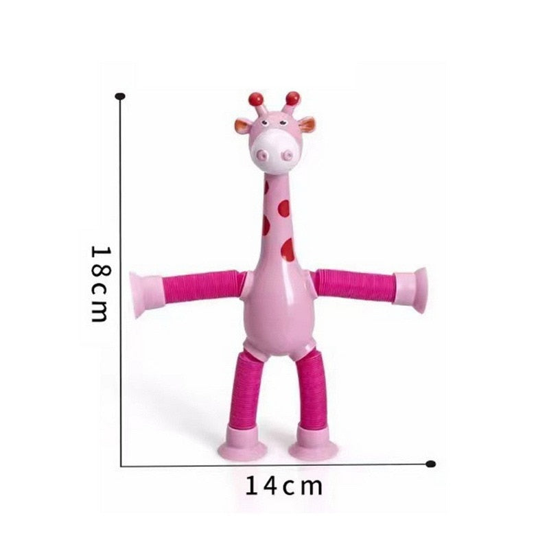 GiraPop - A Girafinha Divertida que Estica (Kit com 4 cores)