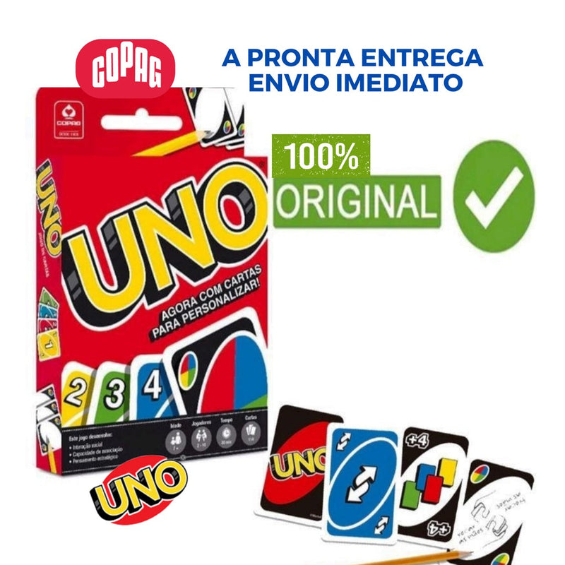 Jogo de Cartas Uno Completo - Original